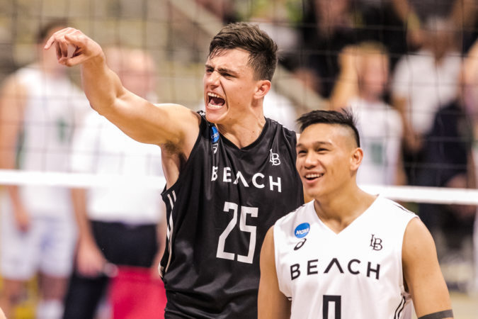 Best college men's volleyball player to 