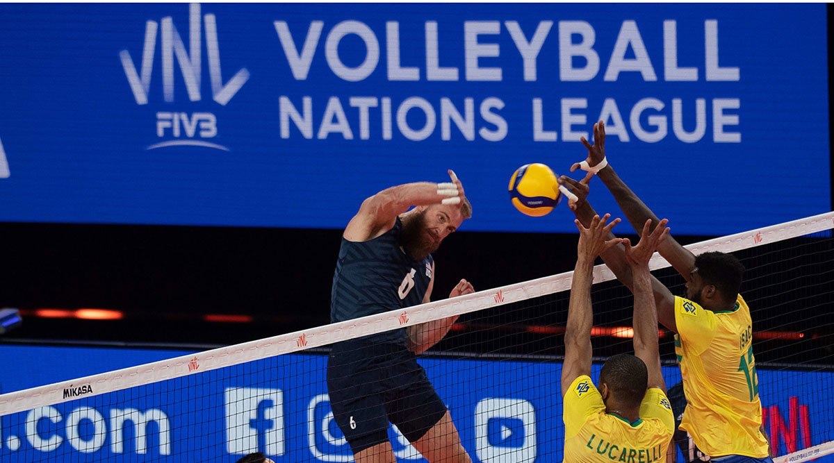FIVB Volleyball Nations League match results from Saturday Off the Block