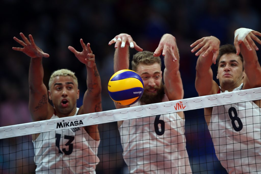 FIVB Volleyball Nations League match results from Saturday Off the Block